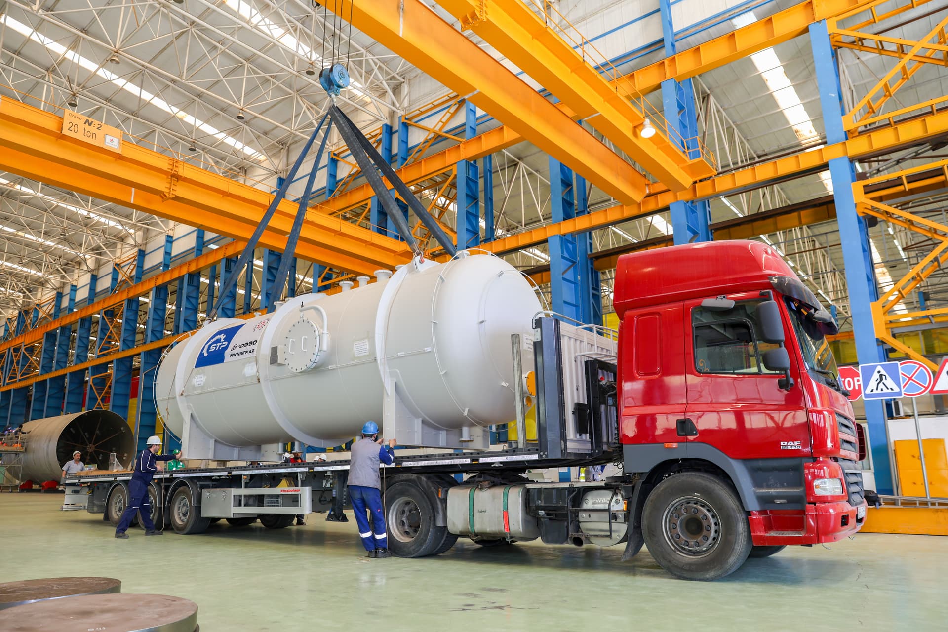 Ümid Babək Əməliyyat Şirkəti üçün yüksək təzyiqli çən